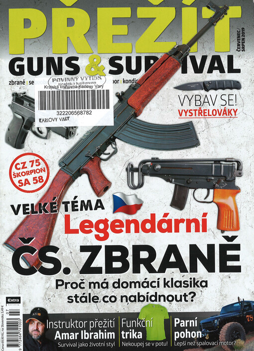 Přežít : guns & survival : zbraně, sebeobrana, výstroj, airsoft, outdoor, kondice