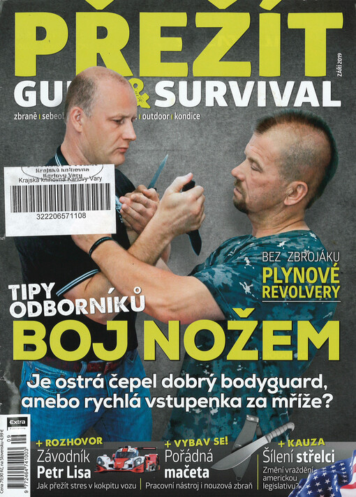 Přežít : guns & survival : zbraně, sebeobrana, výstroj, airsoft, outdoor, kondice