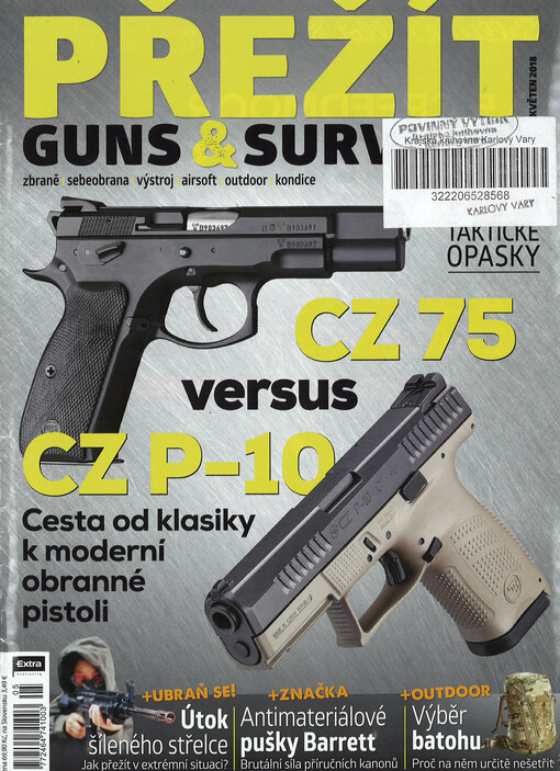 Přežít : guns & survival : zbraně, sebeobrana, výstroj, airsoft, outdoor, kondice