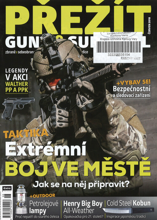 Přežít : guns & survival : zbraně, sebeobrana, výstroj, airsoft, outdoor, kondice