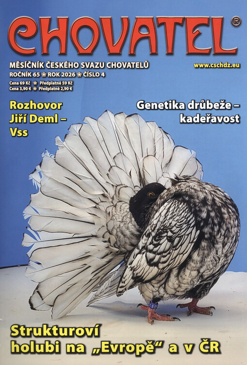 Chovatel : odborně zájmový měsíčník Českého svazu chovatelů