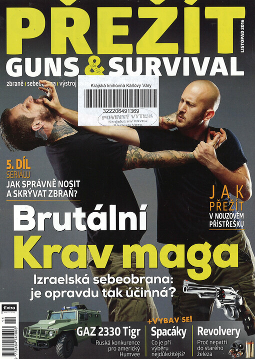 Přežít : guns & survival : zbraně, sebeobrana, výstroj, airsoft, outdoor, kondice