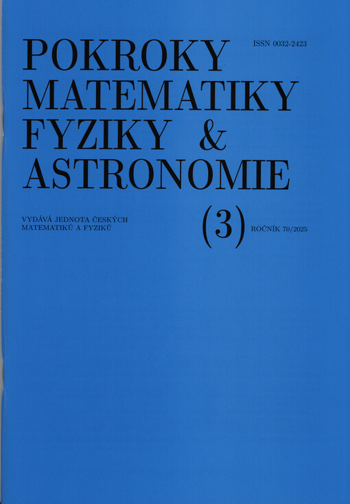 Pokroky matematiky, fyziky a astronomie
