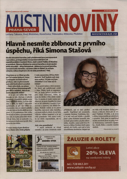 Místní noviny Praha-sever