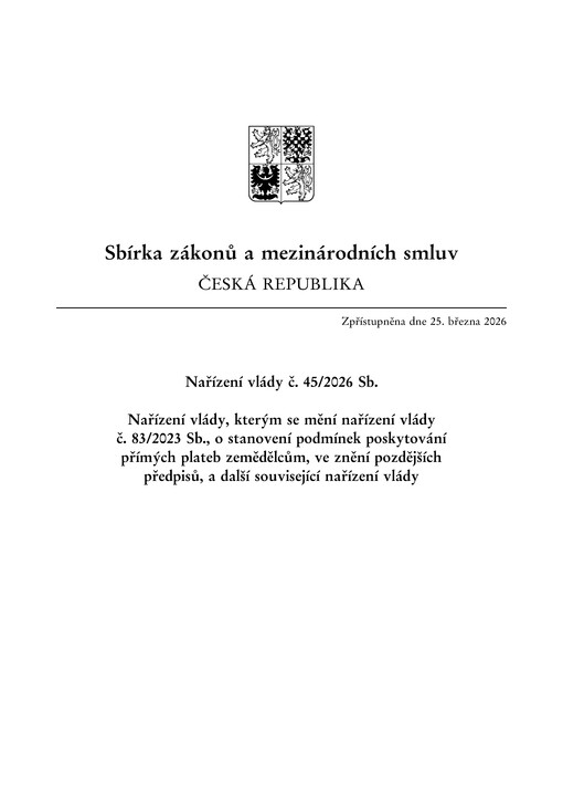 Sbírka zákonů a mezinárodních smluv : Česká republika