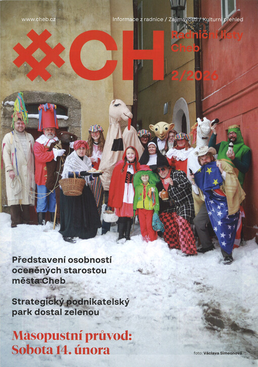 Chebské radniční listy : informační bulletin města Chebu pro občany