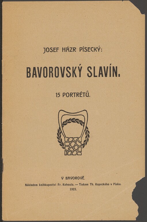 Bavorovský Slavín: 15 portrétů