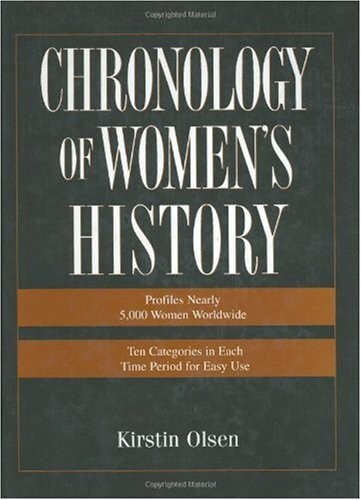 Chronology of women's history