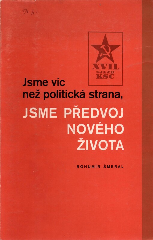 Jsme víc než politická strana, jsme předvoj nového života