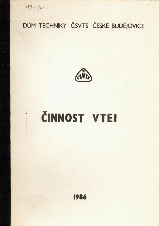 Činnost VTEI