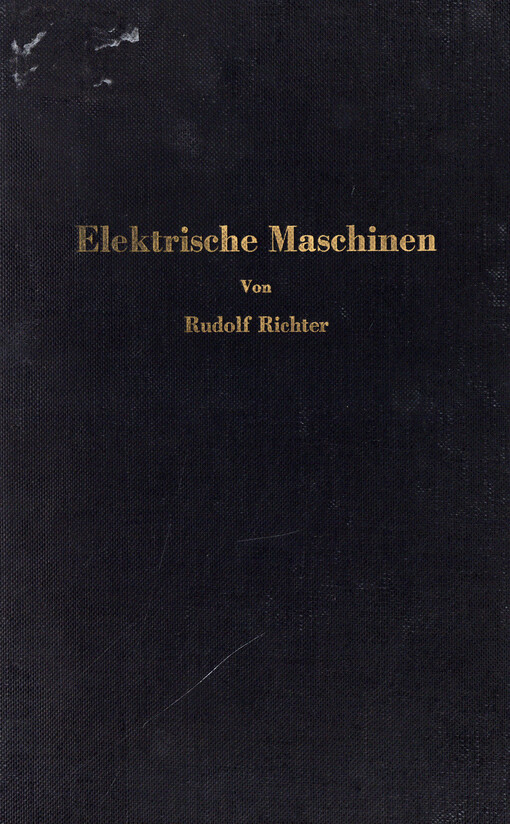 Elektrische Maschinen. Bd. 2, Synchronmaschinen und Einankerumformer