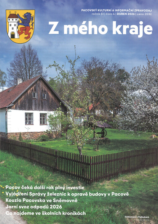 Z mého kraje : pacovský kulturní a informační zpravodaj