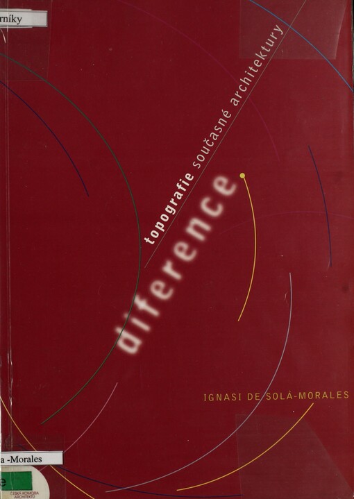 Diference-topografie současné architektury