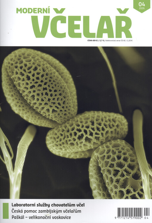 Moderní včelař : nový včelařský časopis