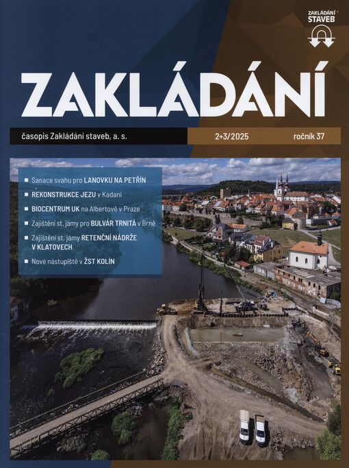 Zakládání : časopis Zakládání staveb