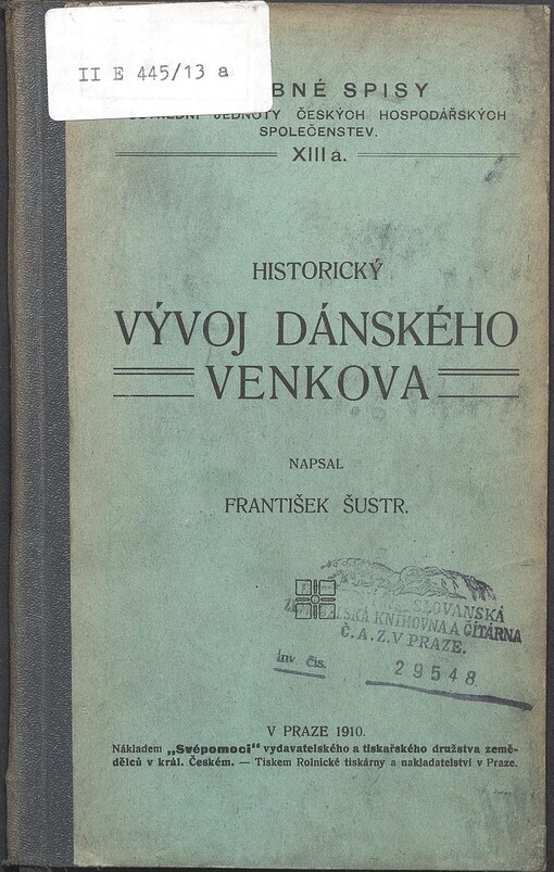Historický vývoj dánského venkova