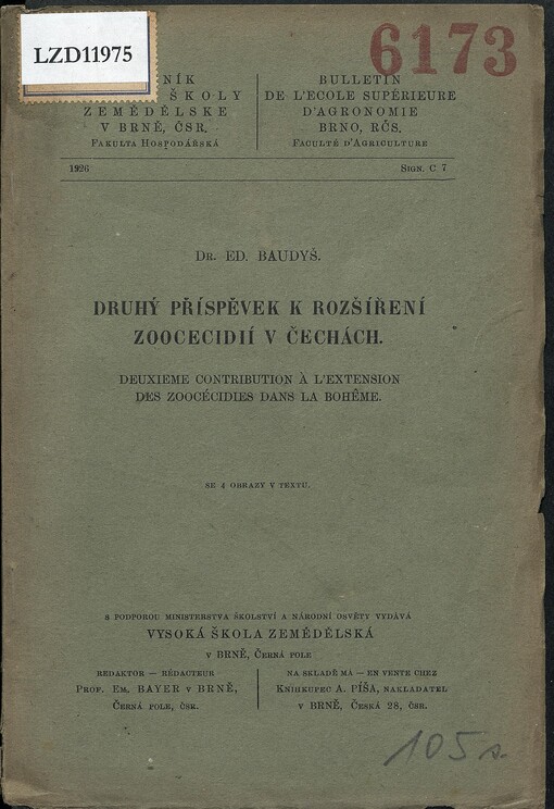 Druhý příspěvek k rozšíření zoocecidií v Čechách