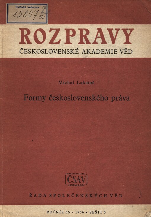 Formy československého práva