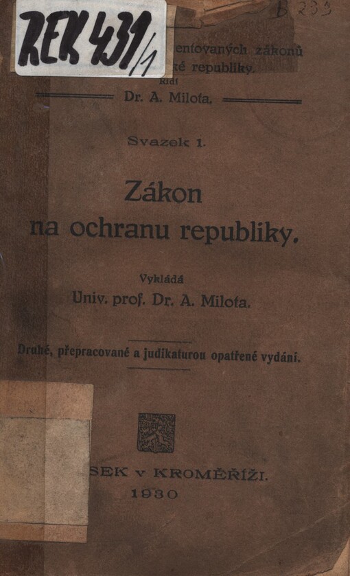Zákon na ochranu republiky