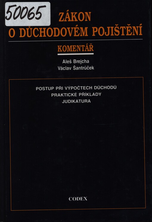 Zákon o důchodovém pojištění: komentář