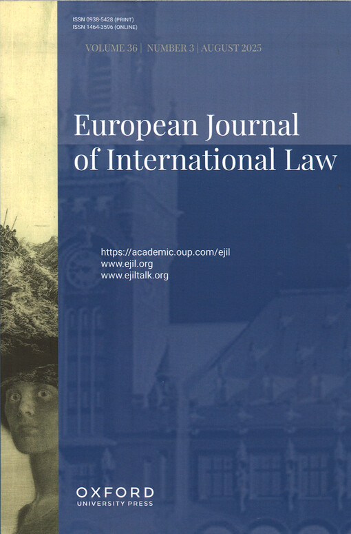 European journal of international law