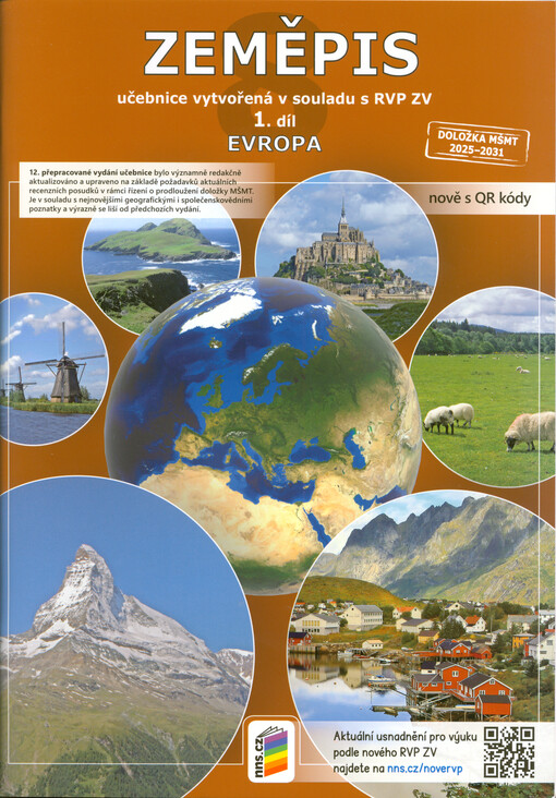 Zeměpis 8. 1. díl, Evropa. Učebnice vytvořená v souladu s RVP ZV