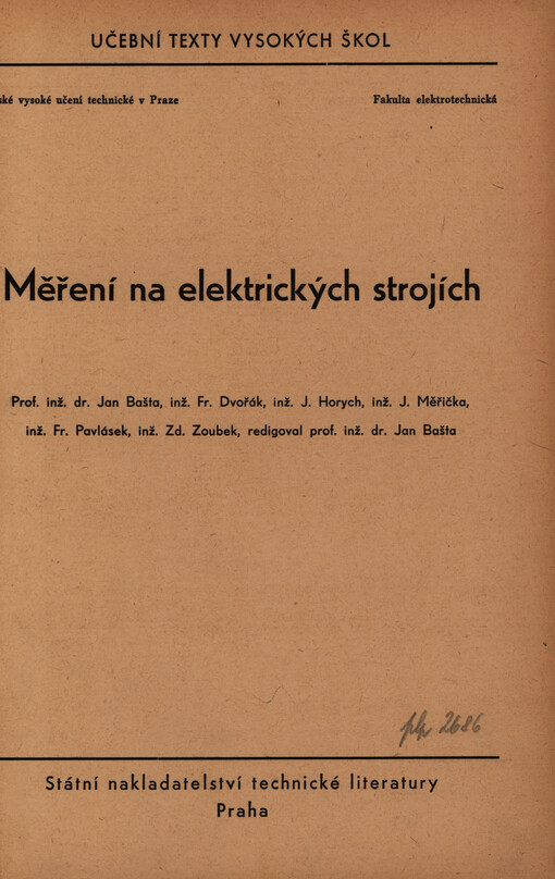 Měření na elektrických strojích