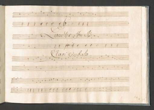 Konvolut začínající dílem: XII. Menuetten: aus dem kais. kön: grossen Redouttensaale im Clavierauszug zugeeignet Ihrer königlichen Hohheit der Erzherzogin von Oesterreich Maria Clementina Erbprinzessin beyder Sizilien und verfertiget. No. I