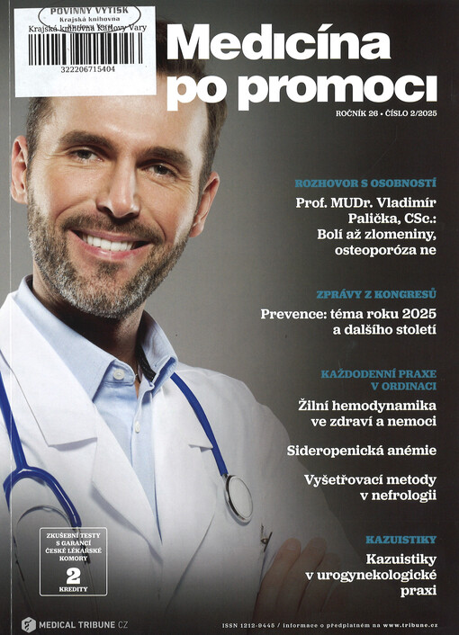Medicína po promoci = Postgraduate medicine Czech : časopis postgraduálního vzdělávání lékařů