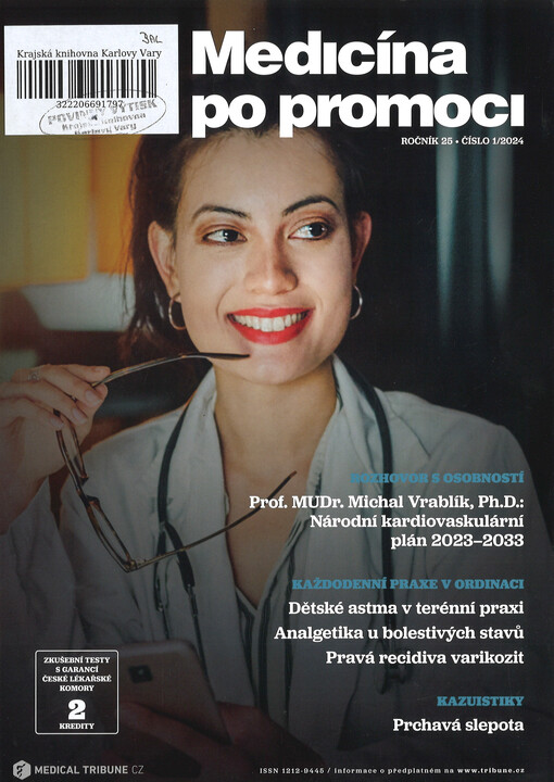 Medicína po promoci = Postgraduate medicine Czech : časopis postgraduálního vzdělávání lékařů