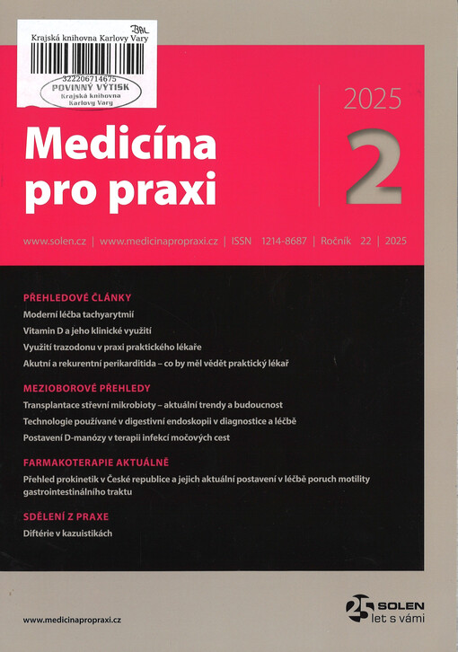 Medicína pro praxi : časopis praktických lékařů