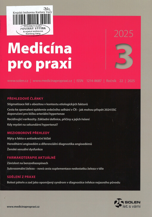 Medicína pro praxi : časopis praktických lékařů