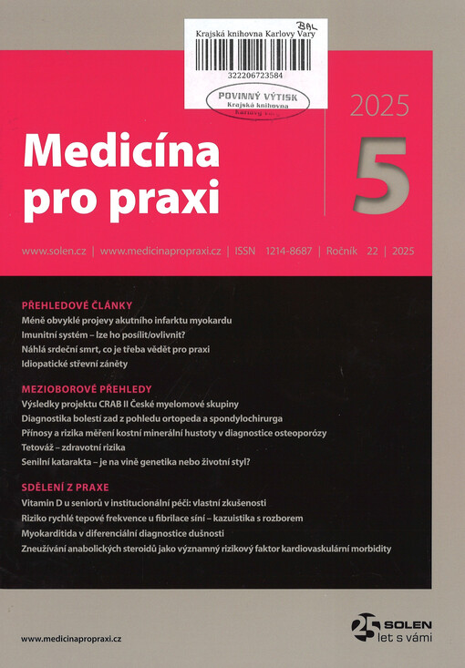 Medicína pro praxi : časopis praktických lékařů