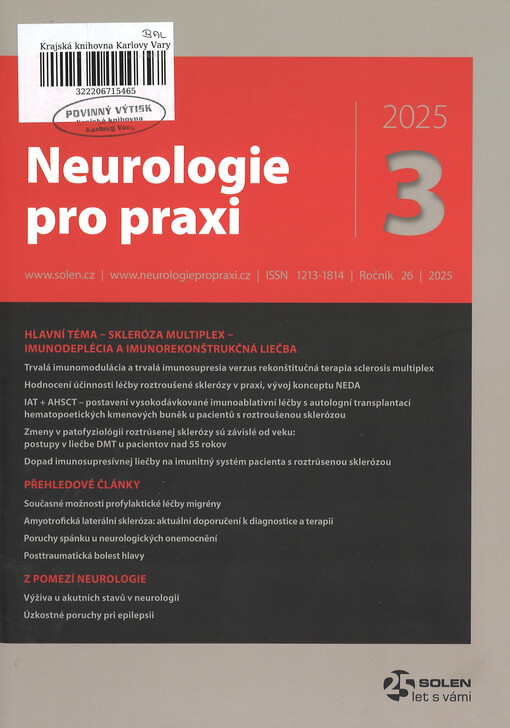 Neurologie pro praxi