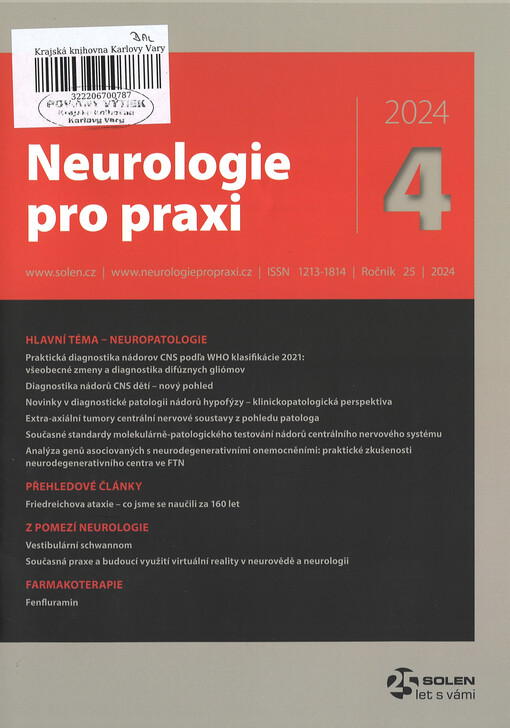 Neurologie pro praxi