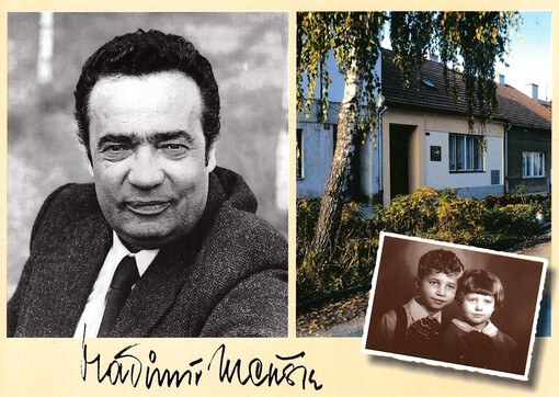 Vladimír Menšík : rodný dům v Ivančicíh, dětství ...