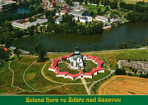 Zelená hora ve Žďáře nad Sázavou : poutní kostel sv. Jana Nepomuckého...