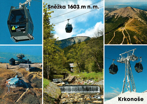 Sněžka 1603 m n. m. : Krkonoše