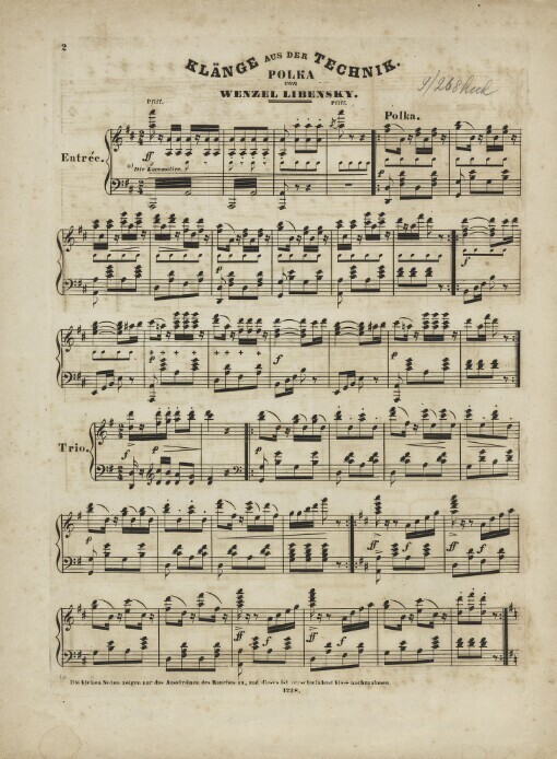 Klänge aus der Technik: Polka für Piano