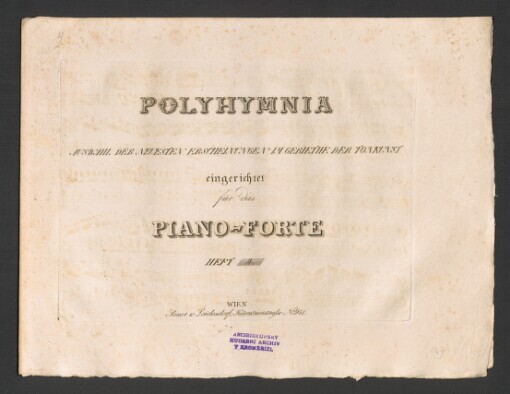 Armida: (Amor! possente Nume)