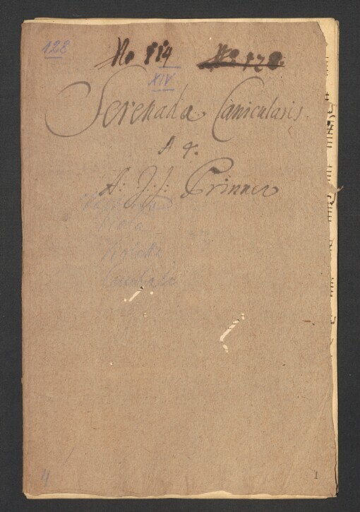 Serenada Canicularis: a 4