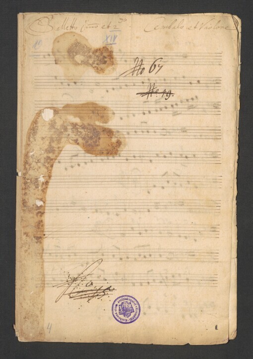 Balletto [pri]mo et [secon]do. Balletto [pri]mo, Balletto [secon]do. Balletto Dei Mostri dalle Statue Balletto di Spiriti allegri