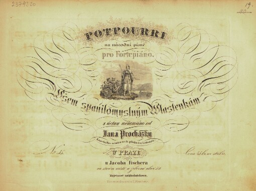 Potpourri na národní písně: pro Fortepiáno