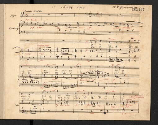 Salve rosa: [duchovní píseň pro soprán a varhany]