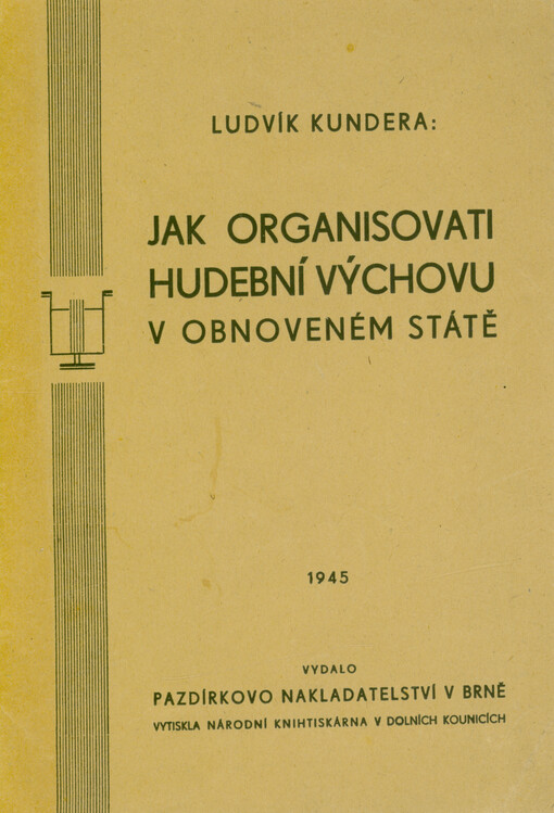 Jak organisovati hudební výchovu v obnoveném státě