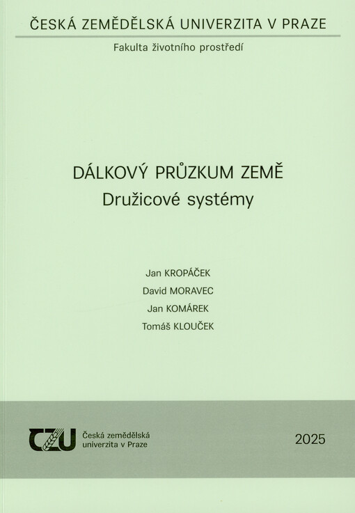Dálkový průzkum Země : družicové systémy