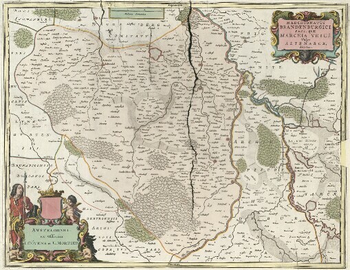 Marchionatus Brandenburgici Pars quae Marchia Vetus Vulgo Altemarck dicitur