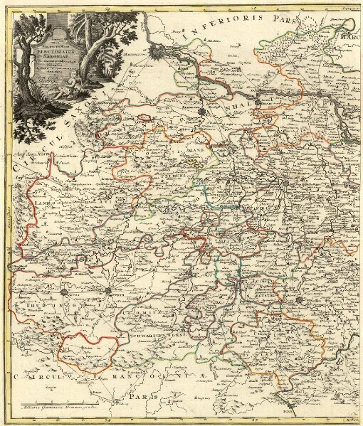 Inter valla Viaeque publicae Electoratus Saxoniae cursorum publicorum distantiis definitae suisque mensuris descripta