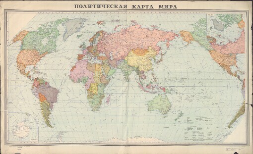 Političeskaja karta mira