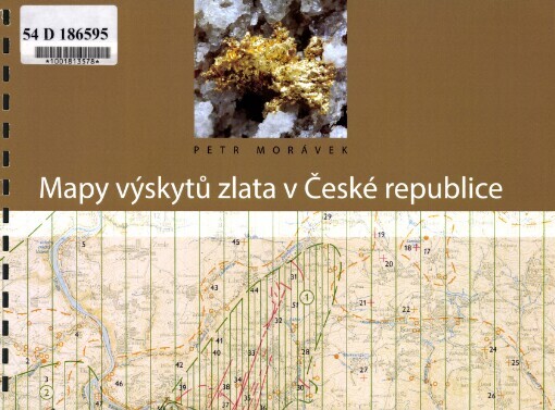 Mapy výskytů zlata v České republice